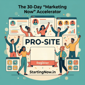 The 30-Day "Marketing Now" Accelerator